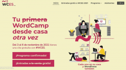 WordCamp España Online 2021 presencialmente