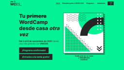 Vente a ver de forma presencial WordCamp España Online 2021