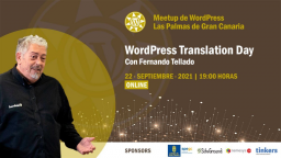 [ONLINE] WordPress Translation Day con Fernando Tellado